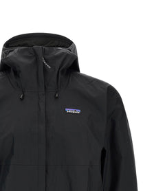 Patagonia Torrentshell 3L Rain Jacket Black, view 3