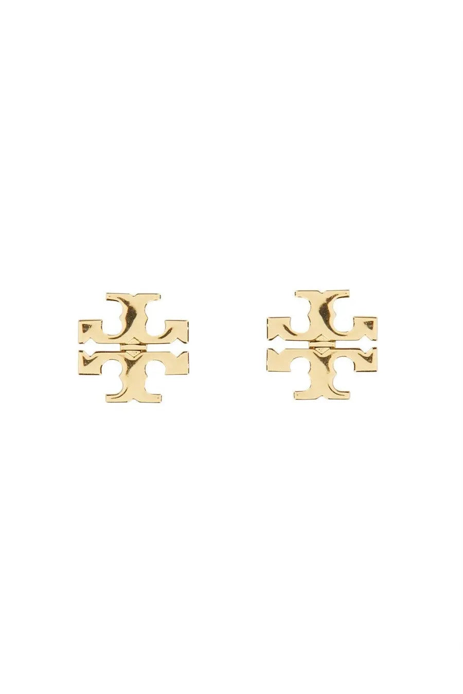 Gold-tone tory burch logo stud earrings in gold from the womens orecchini kira collection