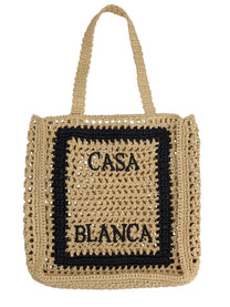Casablanca Women's Tote Bag Beige