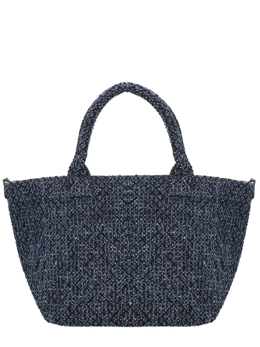 Ganni Women's Tote Bag Blue