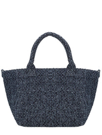 Ganni Women's Tote Bag Blue