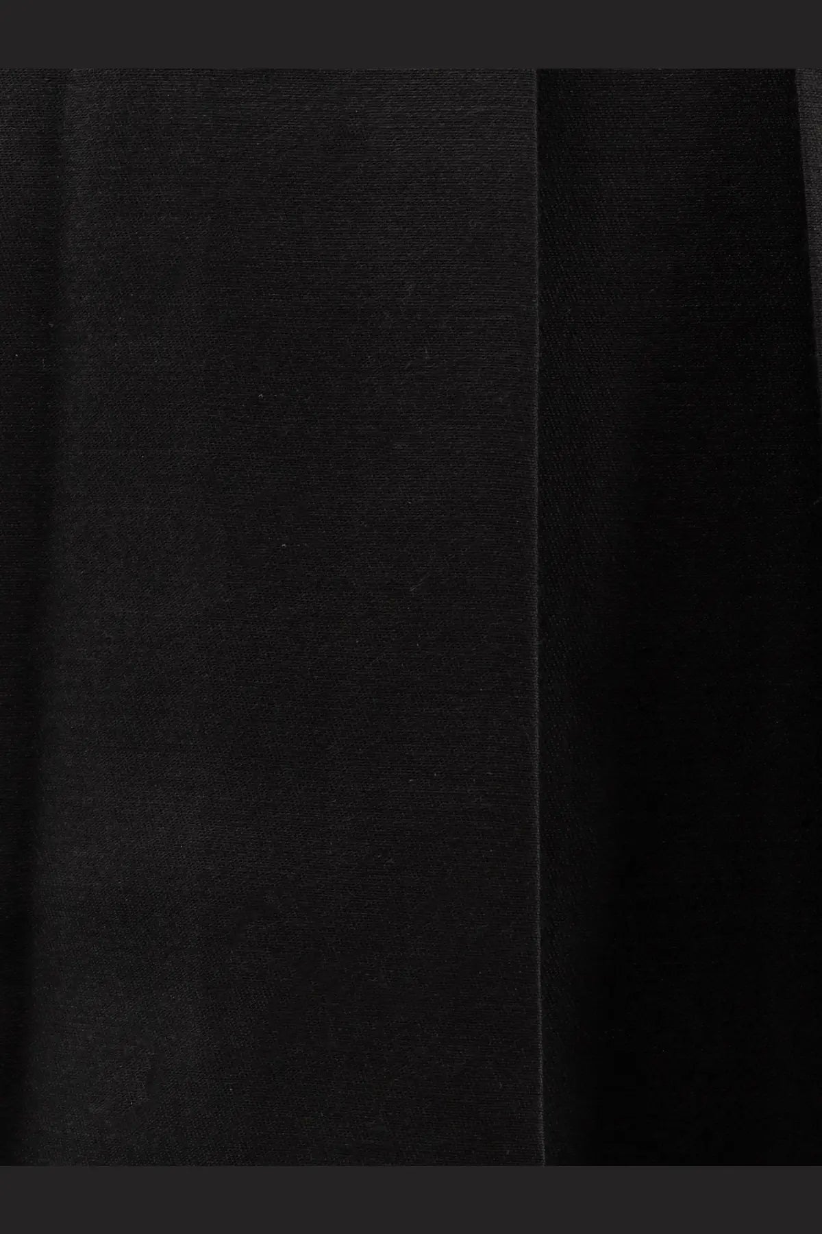 Black textured wool and silk fabric with subtle vertical seam lines from toteme women’s midi dress