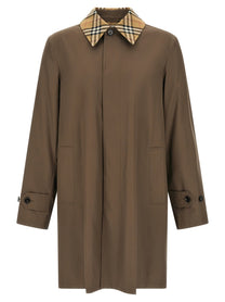 Burberry Tottenham Car Coat Brown