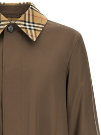 Burberry Tottenham Car Coat Brown