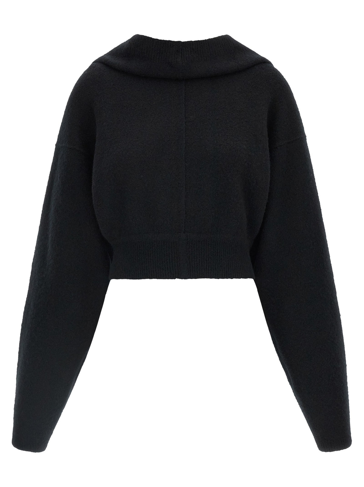 Rick Owens Tower Pull Hoodie Black