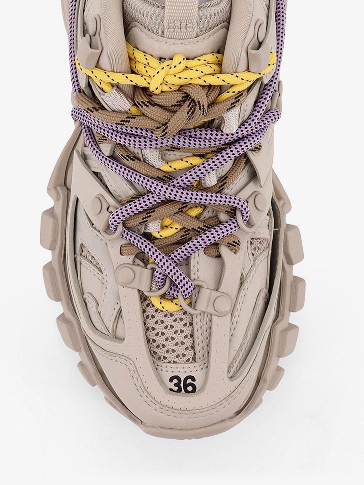 Balenciaga Women's Track Trail Laces Sneakers Grey
