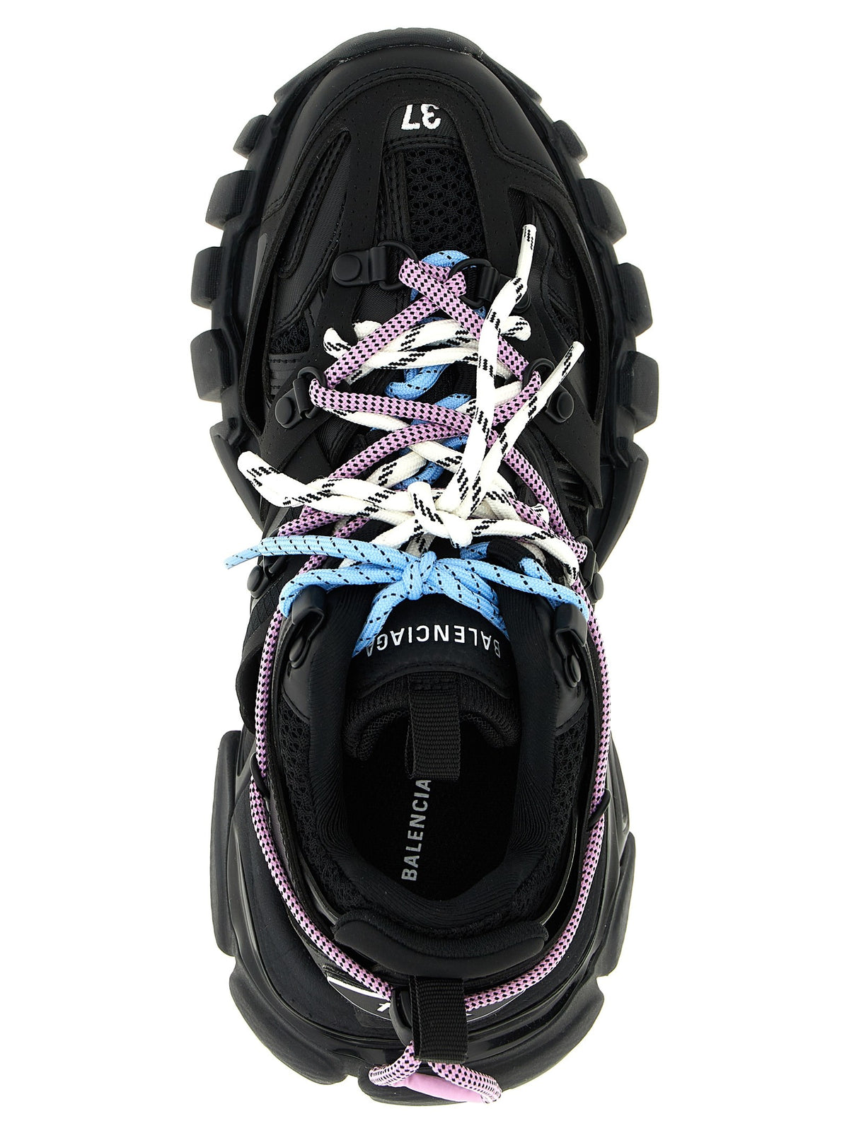 Balenciaga Track Trail Laces Sneakers Black