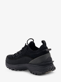 Moncler Women's Trailgrip Lite3 Nubuck and Suede Sneakers Beige, view 3