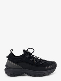 Moncler Women's Trailgrip Lite3 Nubuck and Suede Sneakers Beige
