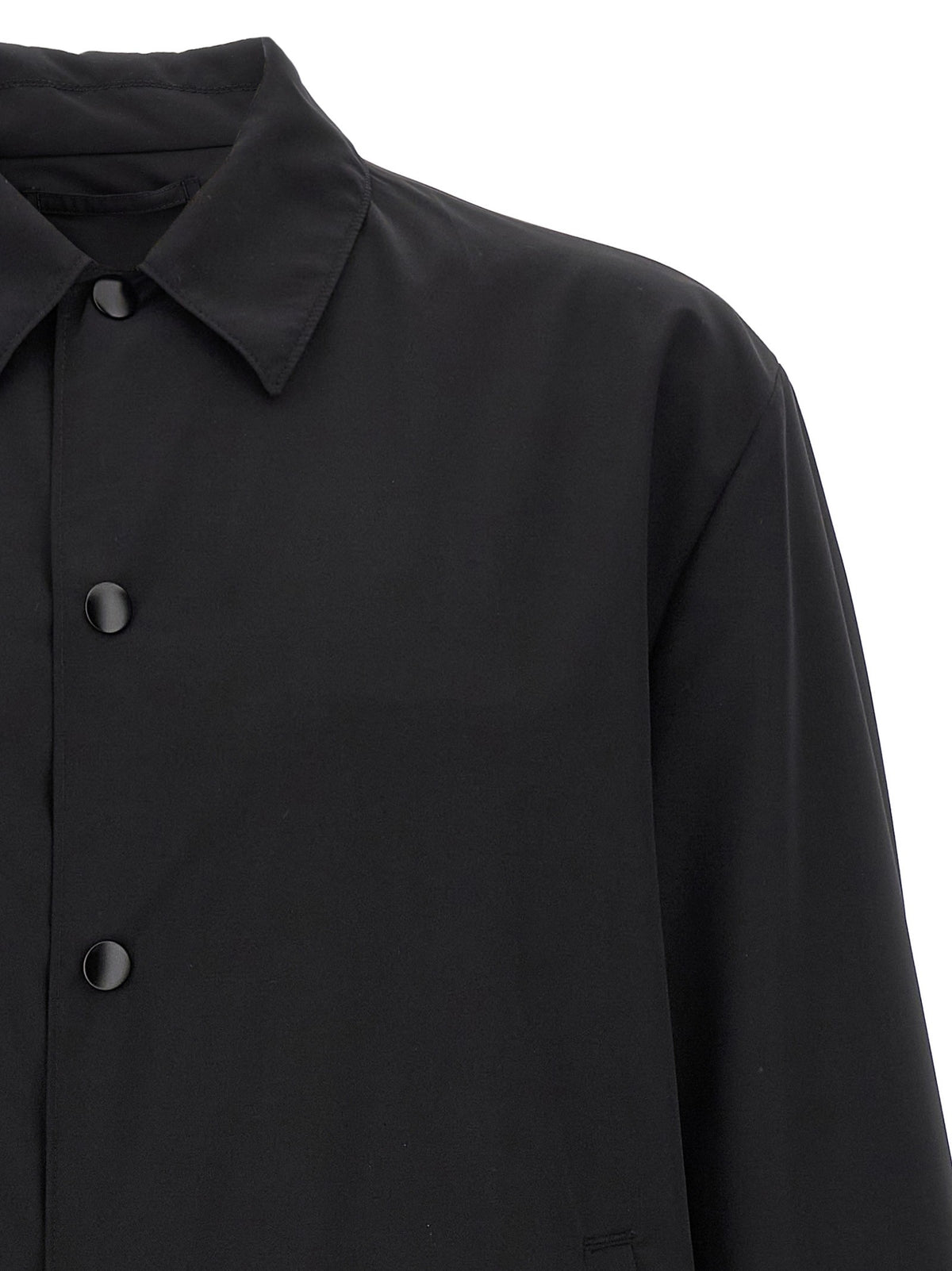 PRADA Travel Wool Blouson Black