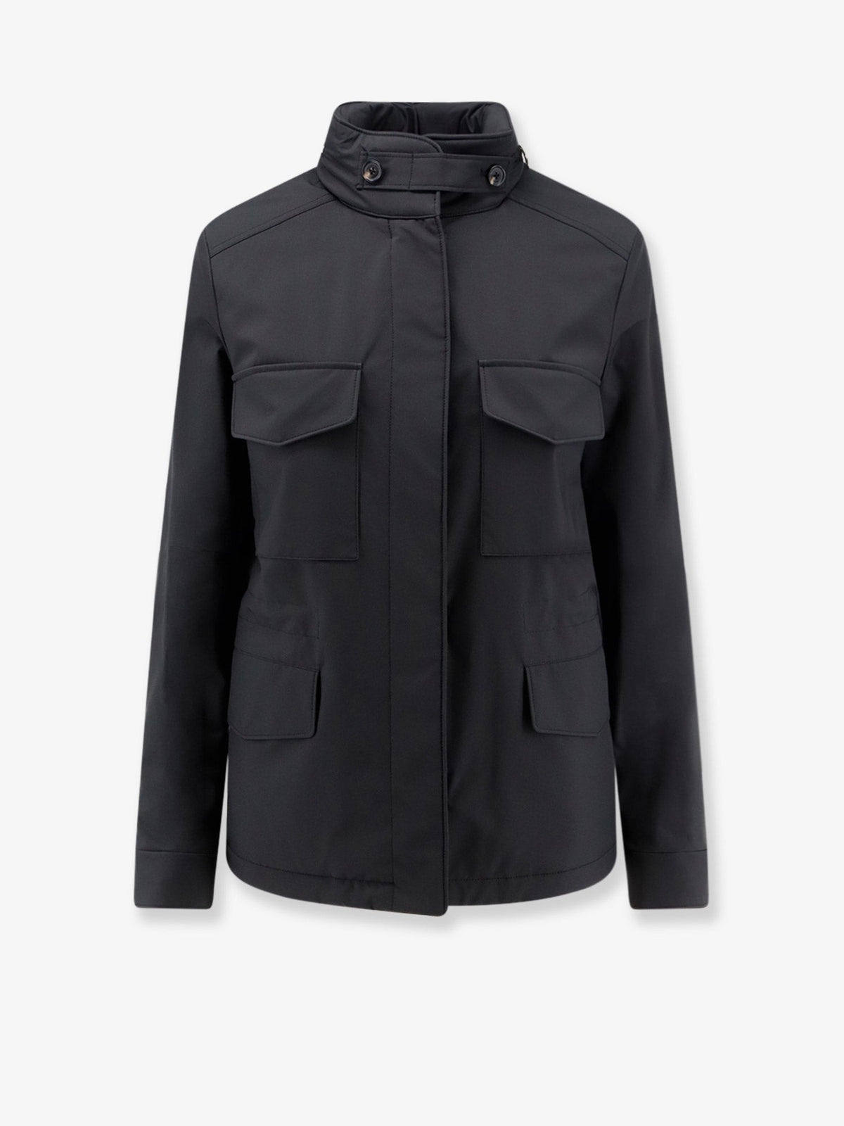 Loro Piana Women's Traveler Windmate® Storm System® Fabric Jacket ONYX