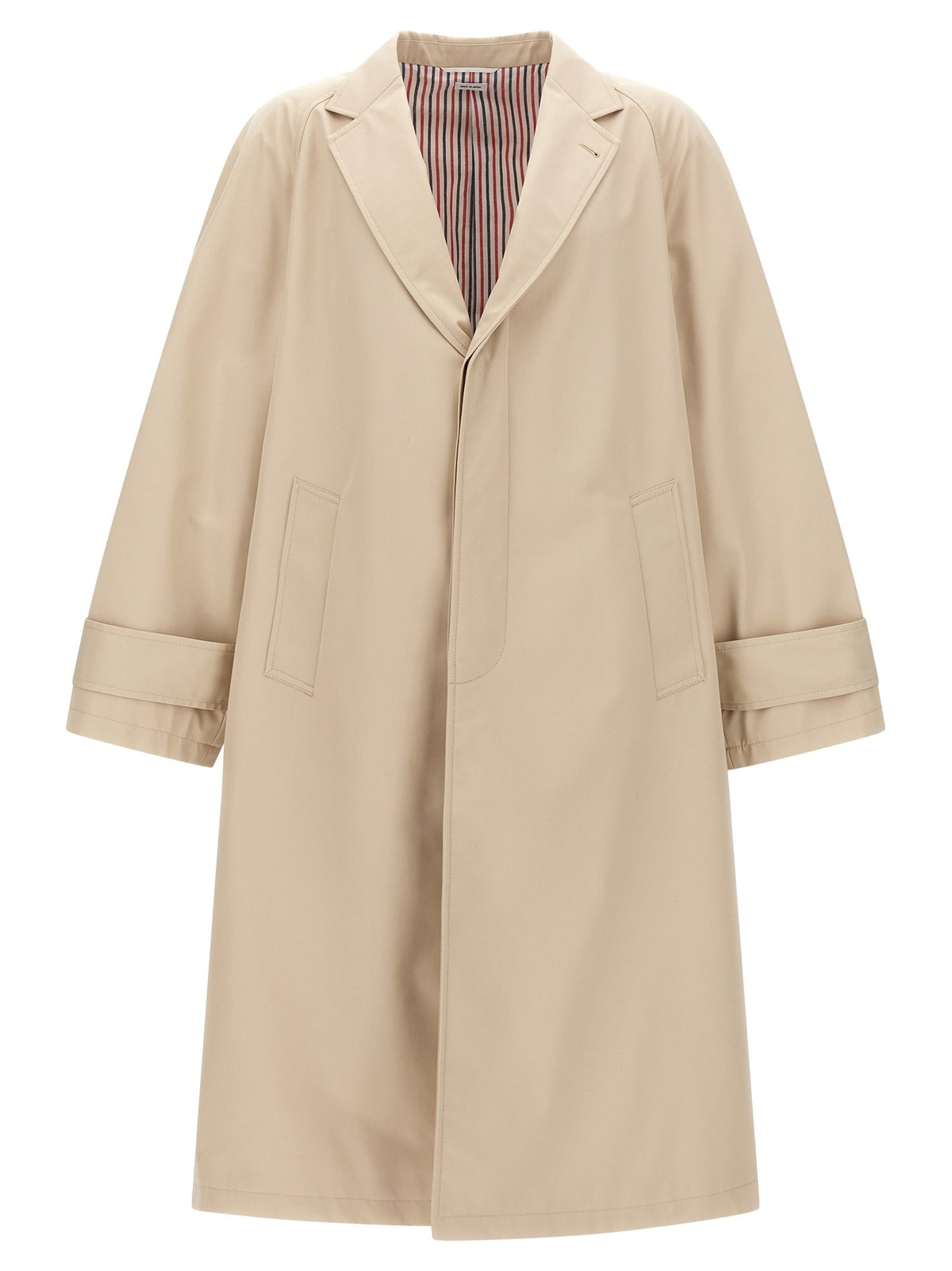 Thom Browne Trench Coat Beige