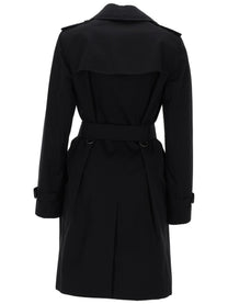 Burberry Women's Trench Doppiopetto Kensington Black