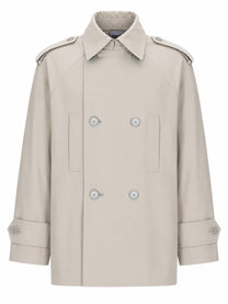 Balenciaga Women's Trench Doppiopetto Beige