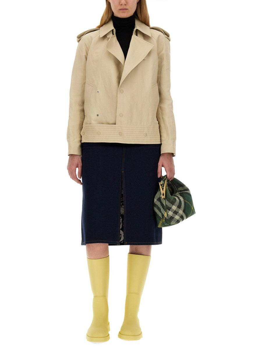 Burberry Women's Trench Jacket Beige