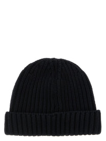 PRADA Triangle Beanie Black