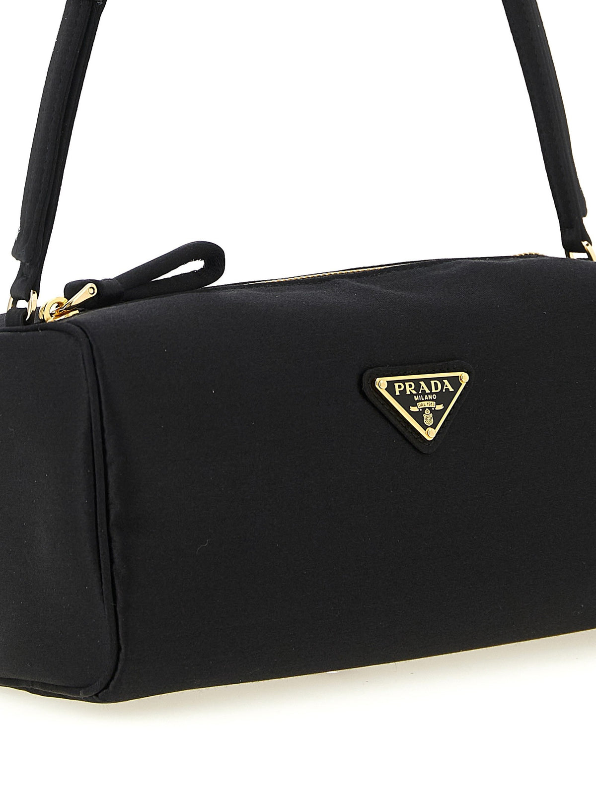 PRADA Triangle Shoulder Bag Black