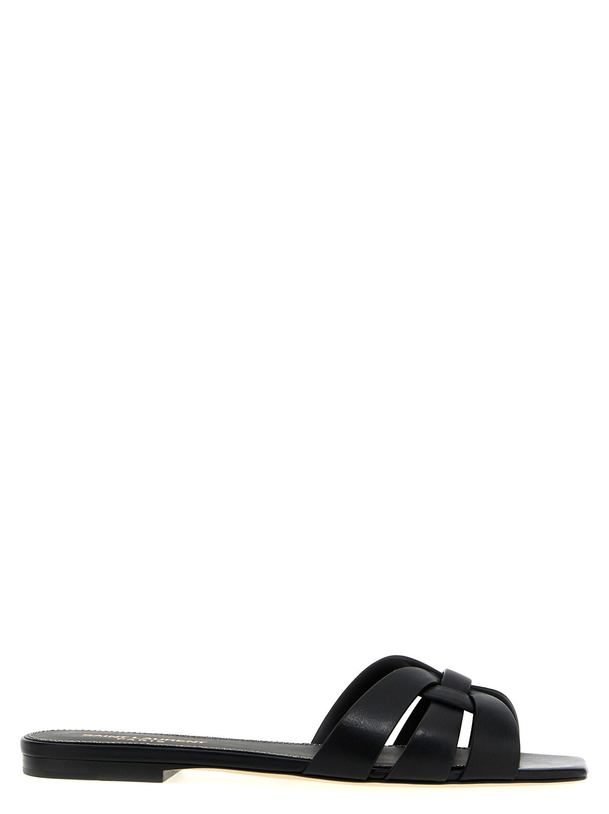 Saint Laurent Tribute Nu Pieds Sandals Black