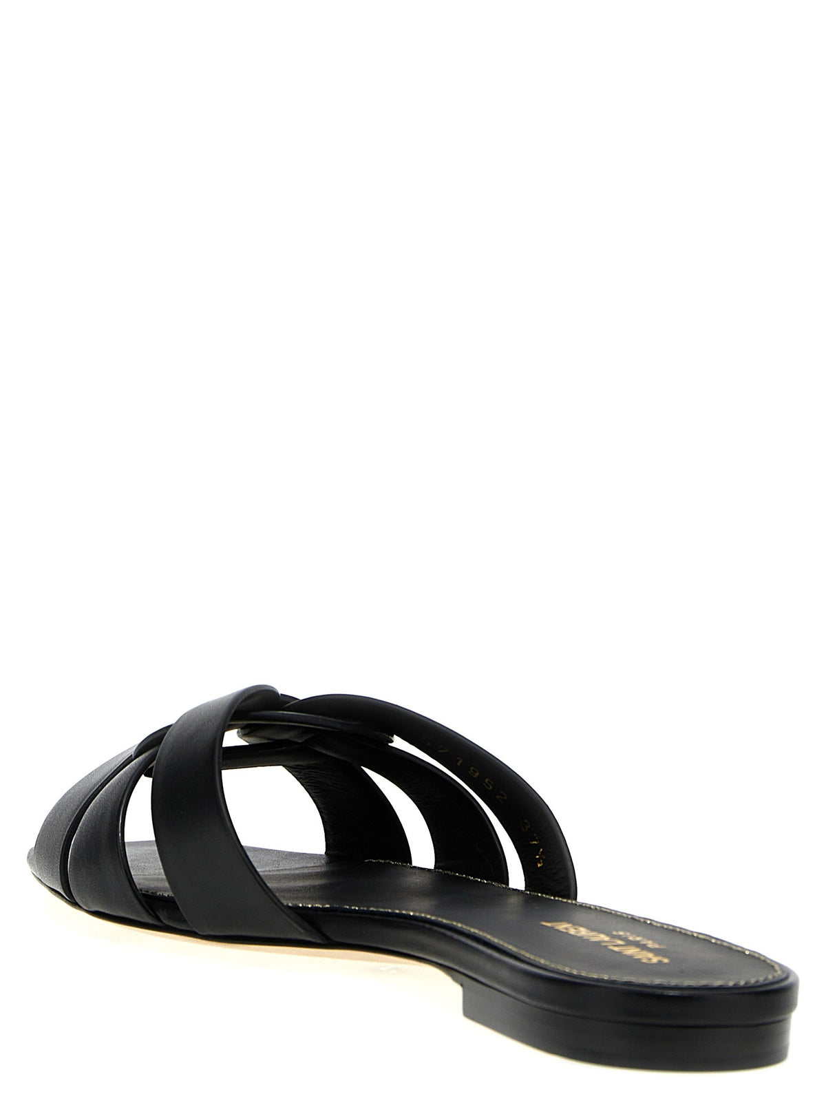 Saint Laurent Tribute Nu Pieds Sandals Black