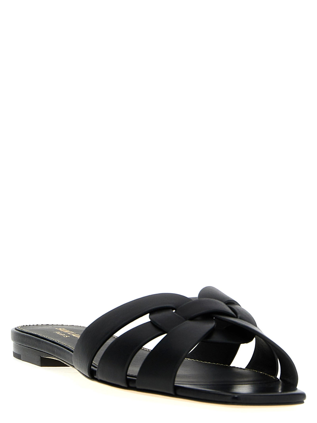 Saint Laurent Tribute Nu Pieds Sandals Black