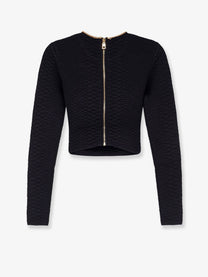 Elisabetta Franchi Women's Tricot Sweater Black, view 2