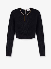 Elisabetta Franchi Women's Tricot Sweater Black