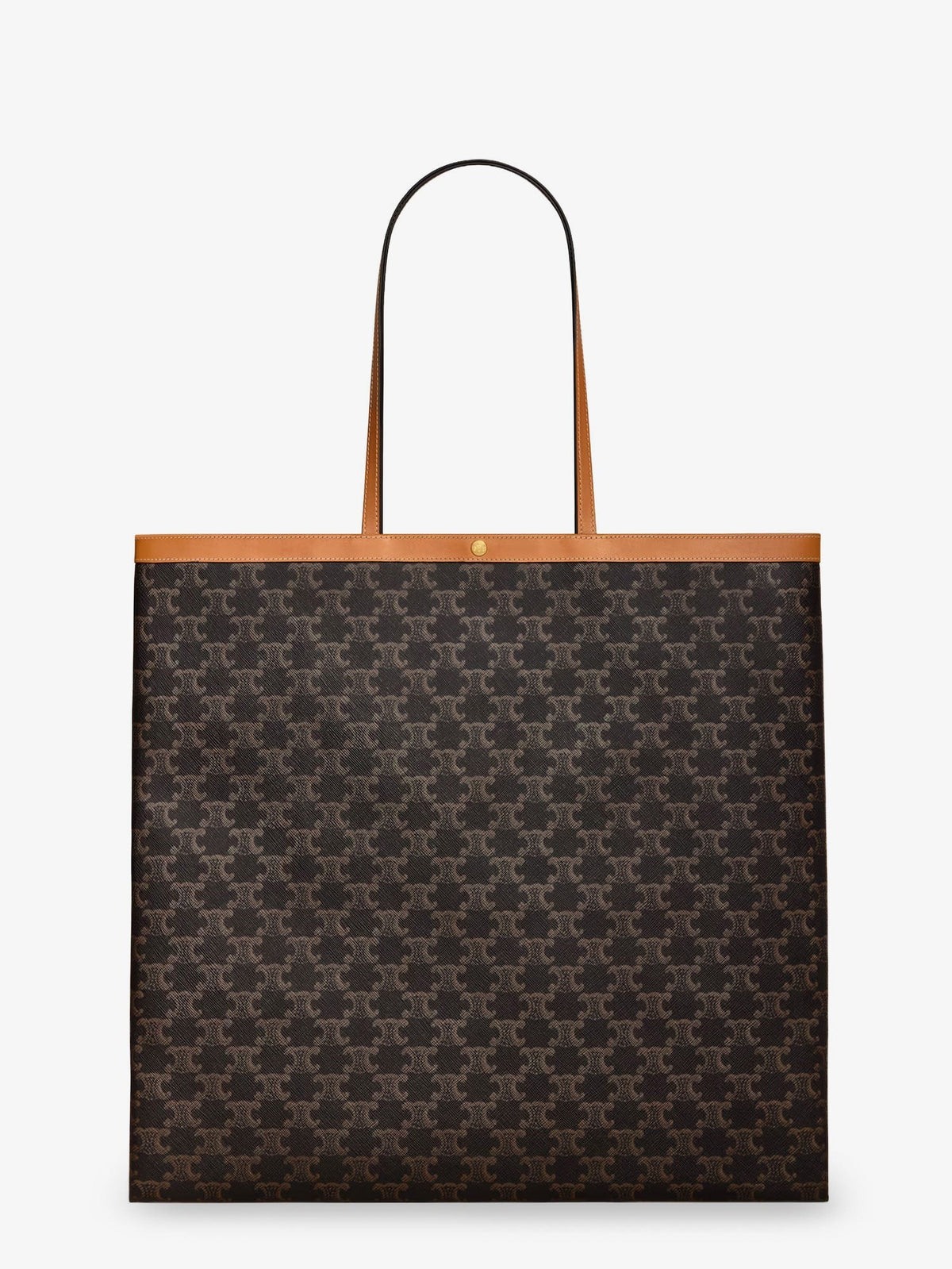 Celine Men's Triomphe Fabric Shopper Bag MIEL