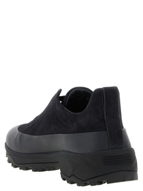 Zegna Triple Stitch Monte Sneakers Blue
