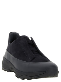Zegna Triple Stitch Monte Sneakers Blue