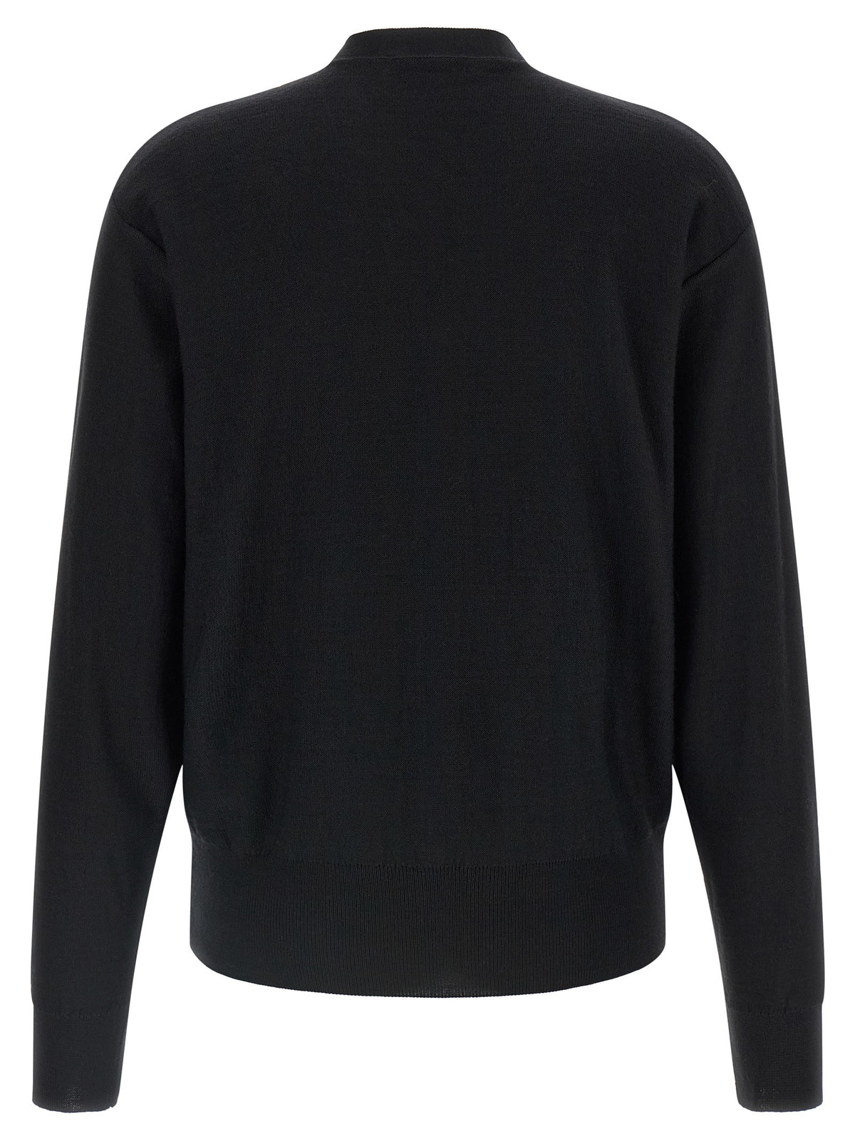 Lemaire Trompe Loeil Construction Cardigan Black