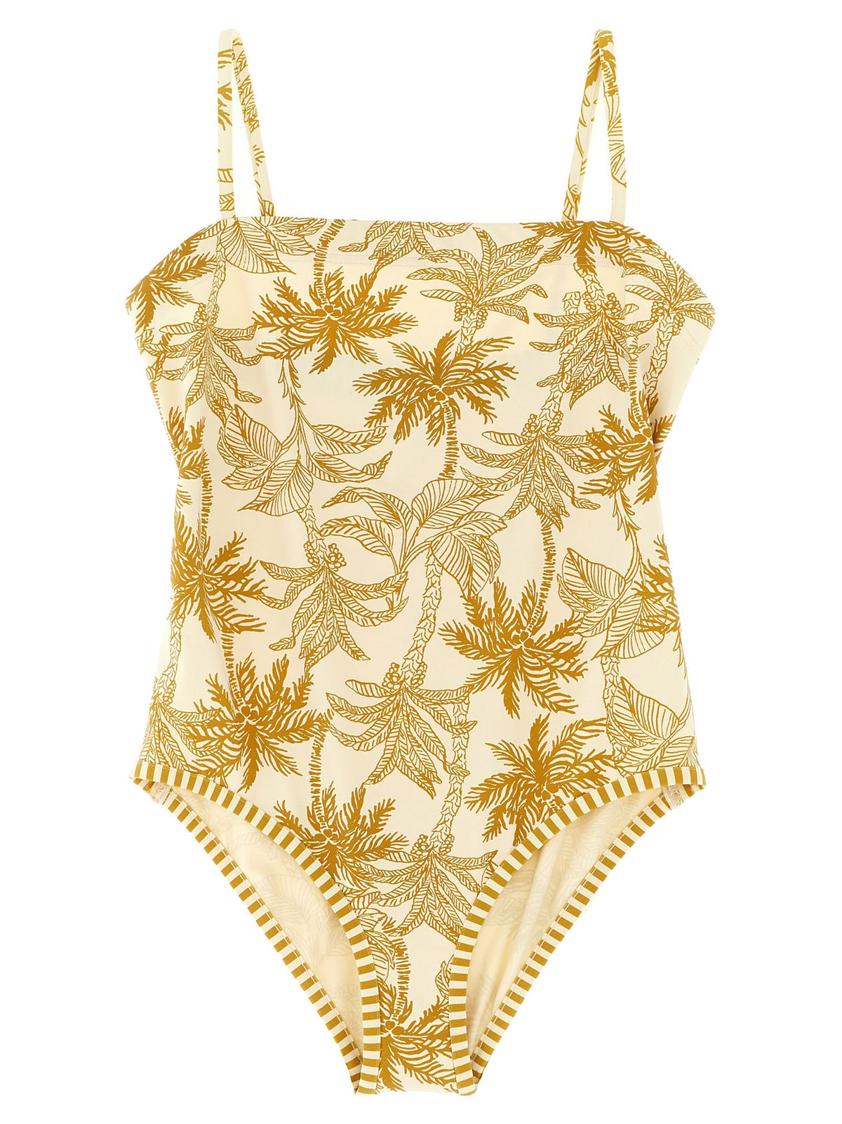 ERES Tropical One Piece Swimsuit Beige