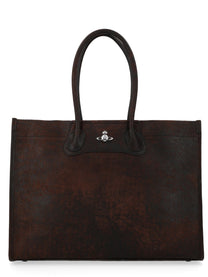 Vivienne Westwood Women's Troy Tote Bag Brown