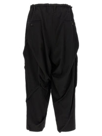 YOHJI YAMAMOTO Tuck Pants Pants Black