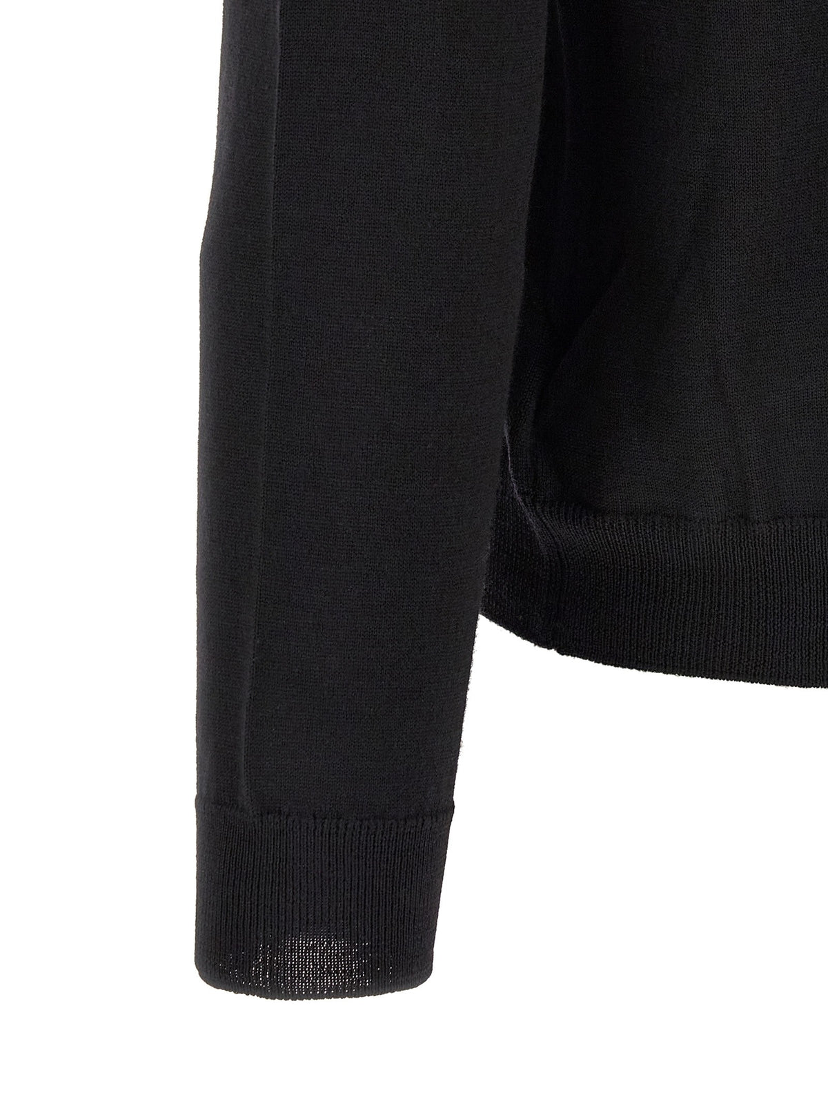 Zanone Turtle Neck Sweater Black