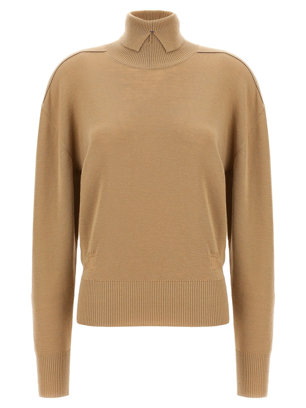Burberry Turtle Neck Sweater Beige