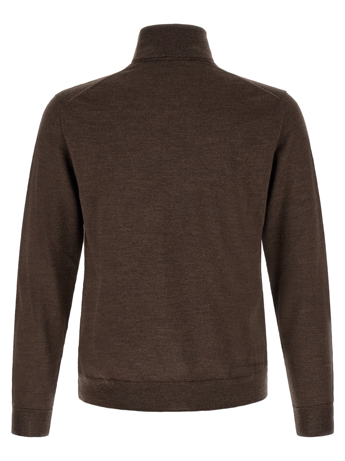 Zanone Turtle Neck Sweater Brown