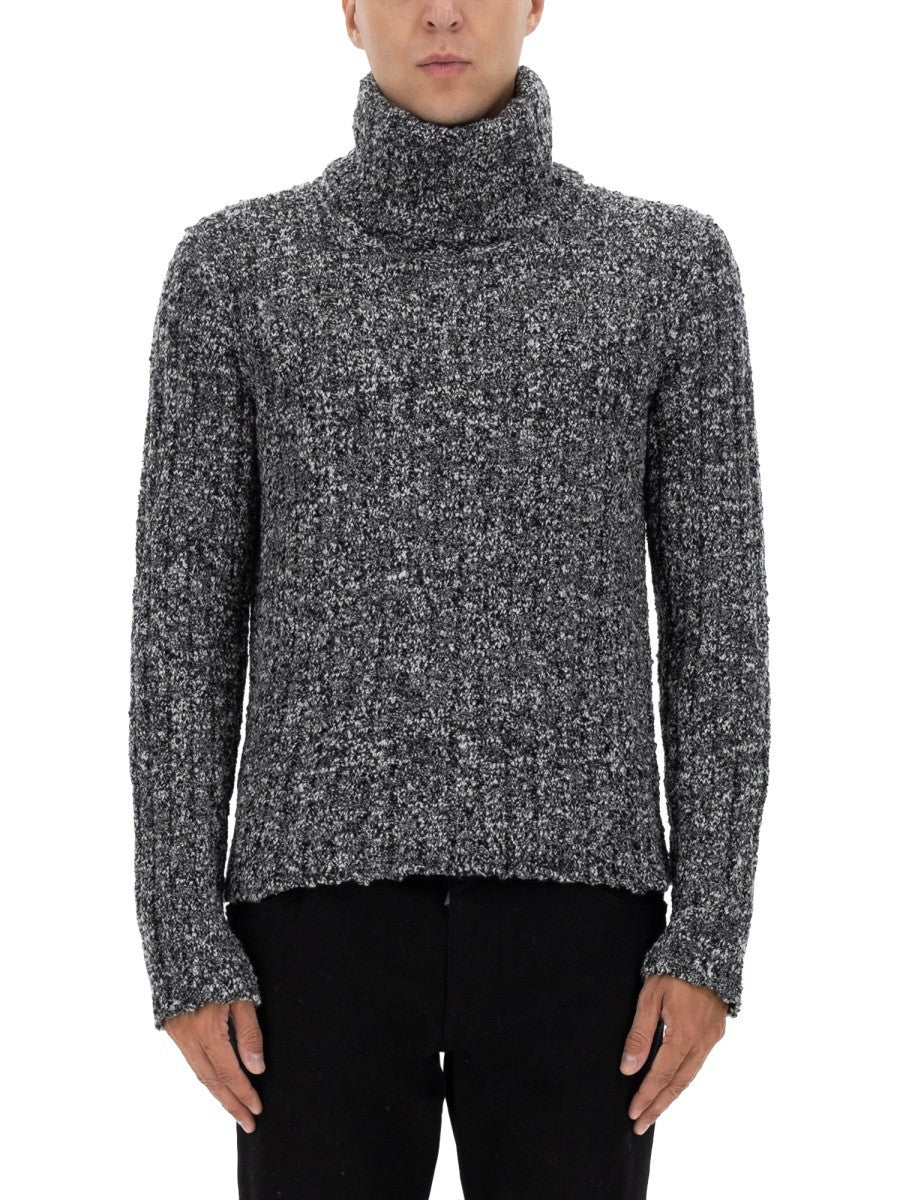 Dolce &amp; Gabbana Men's Turtleneck Pullover Grey