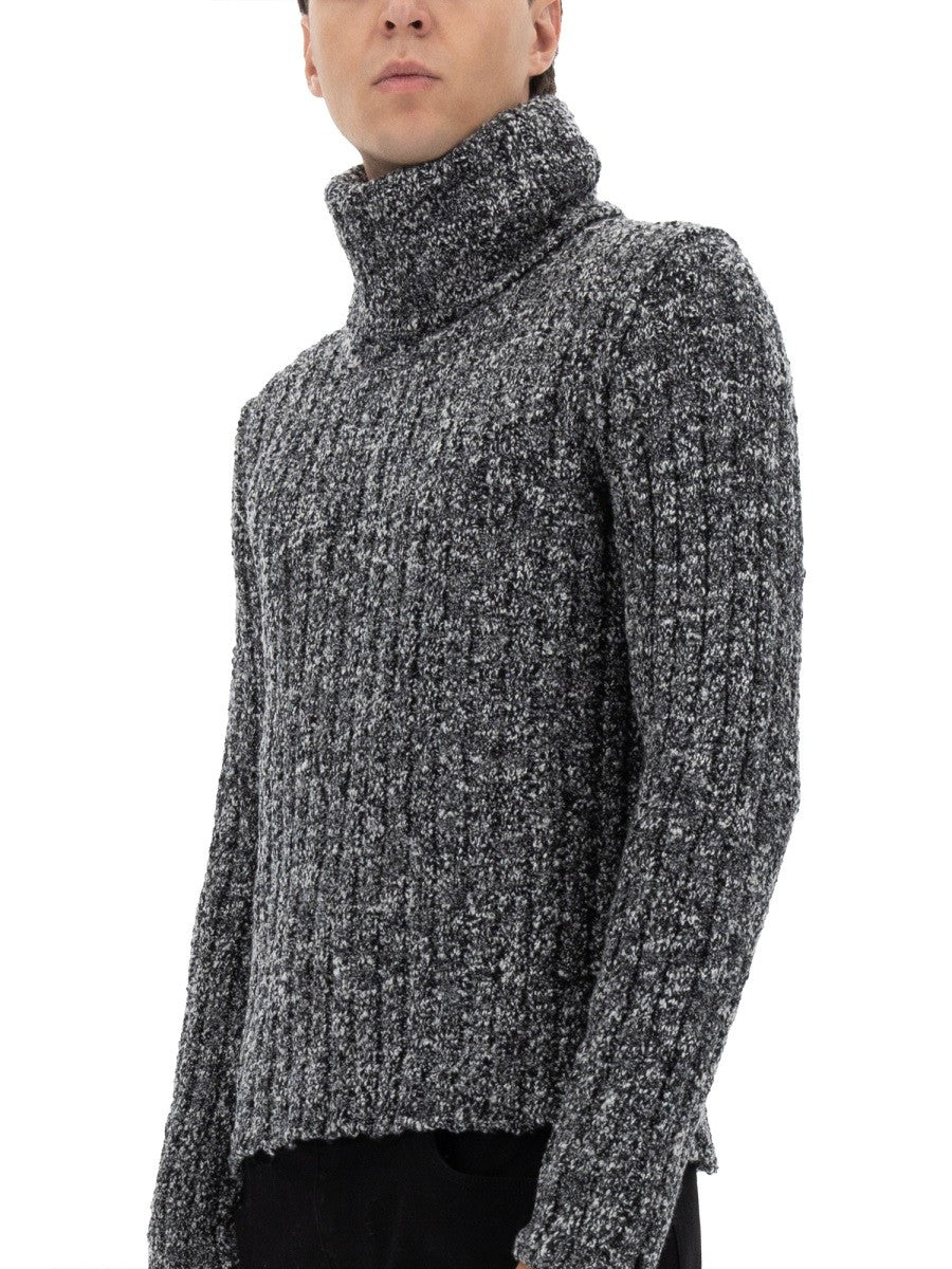 Dolce &amp; Gabbana Men's Turtleneck Pullover Grey