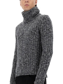 Dolce &amp; Gabbana Men's Turtleneck Pullover Grey