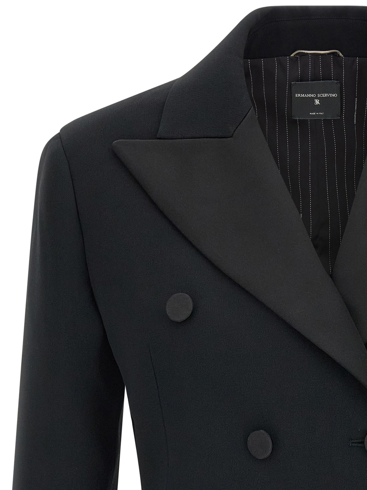 Ermanno Scervino Tuxedo Blazer Black
