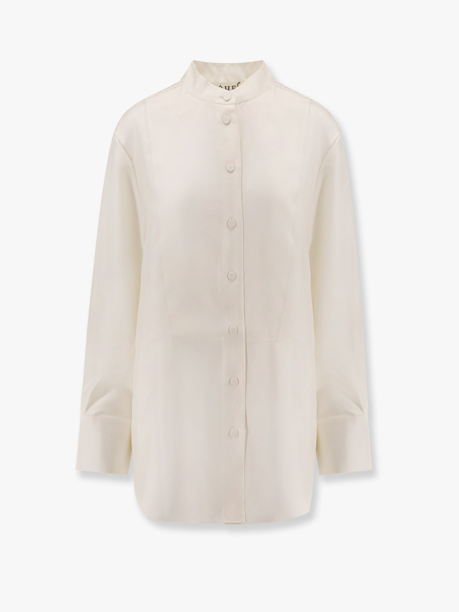 Rohe Women's Tuxedo Silk Shirt White