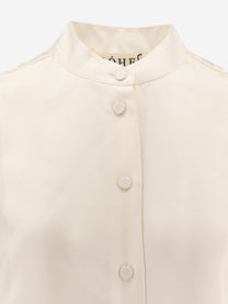 Rohe Women's Tuxedo Silk Shirt White