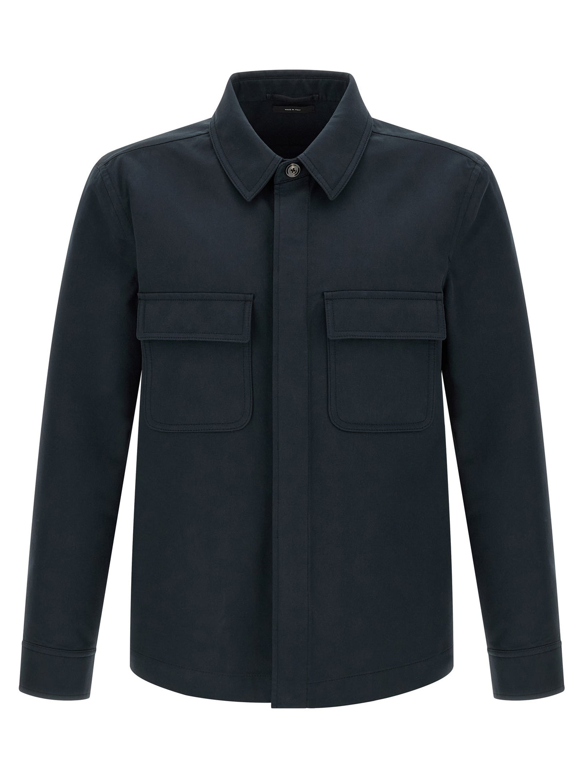 Tom Ford Twill Overshirt Blue