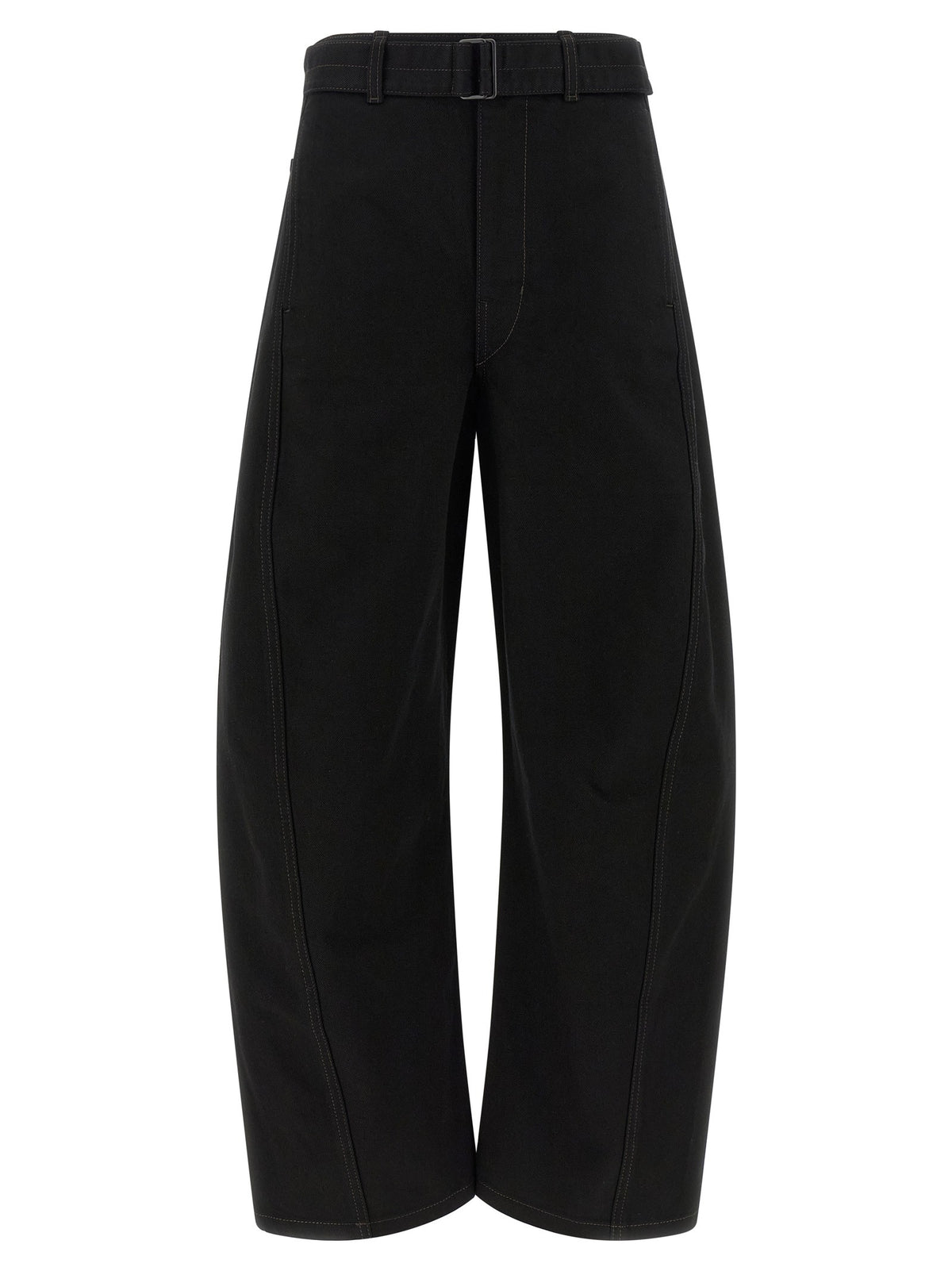 Lemaire Twisted Belted Jeans Black