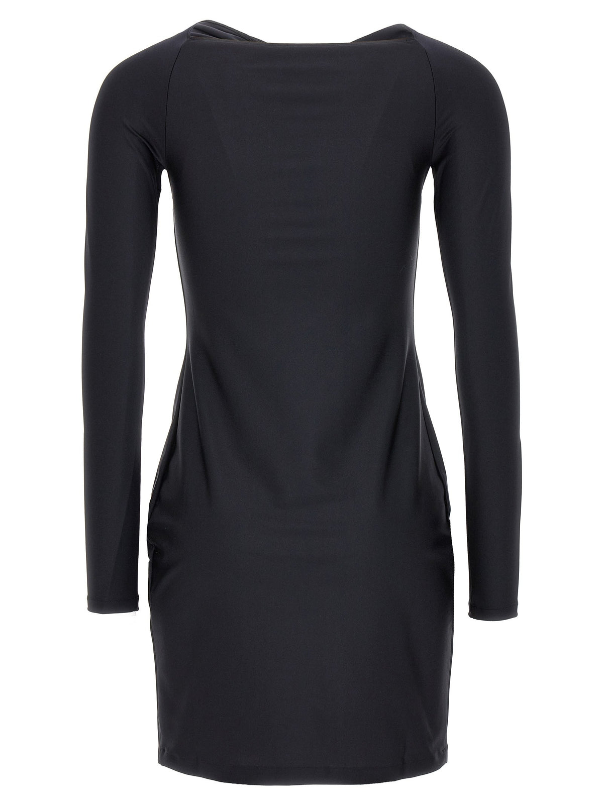 Coperni Twisted Cut Out Dress Black