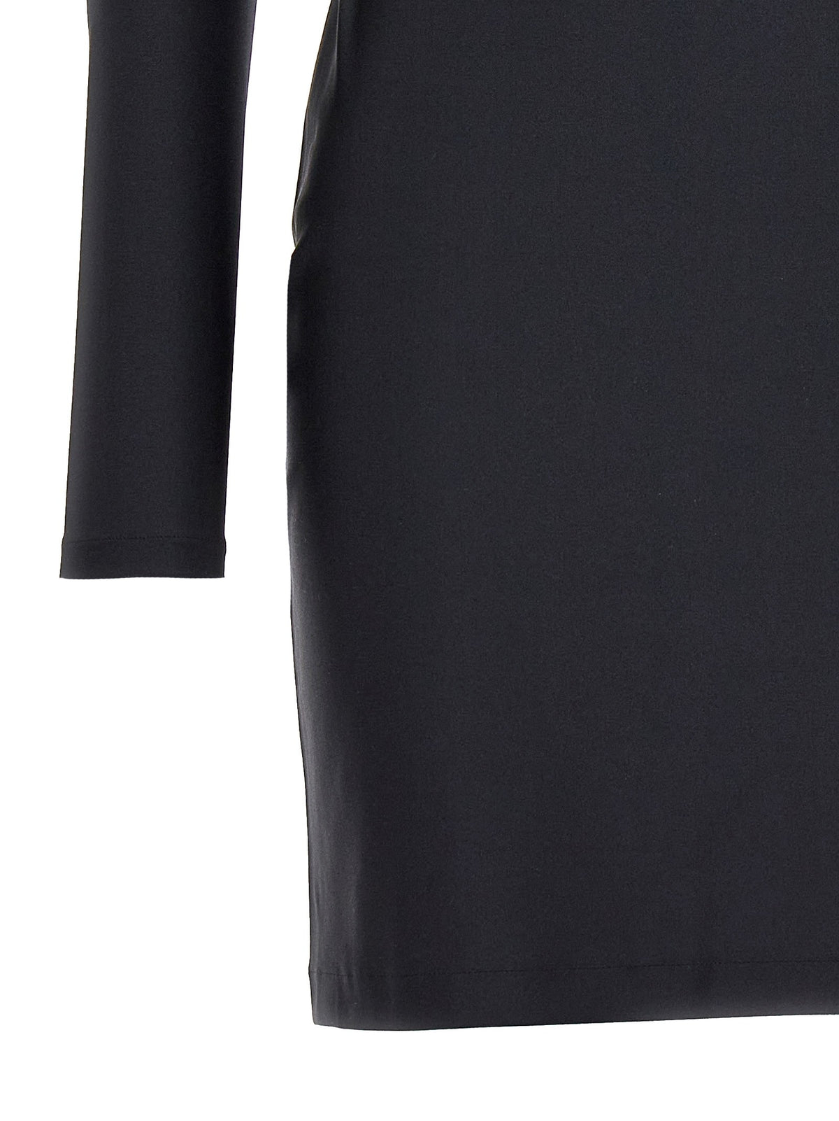 Coperni Twisted Cut Out Dress Black