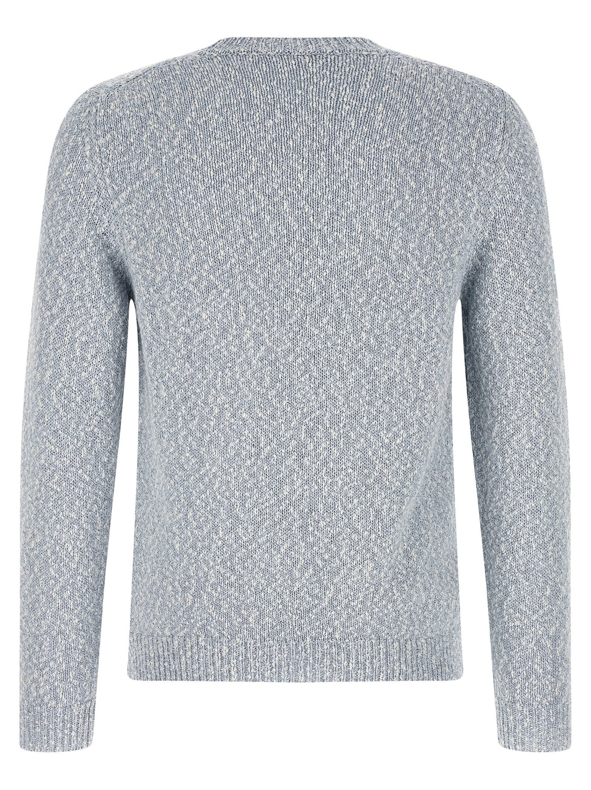 Zanone Two Tone Yarn Sweater Blue