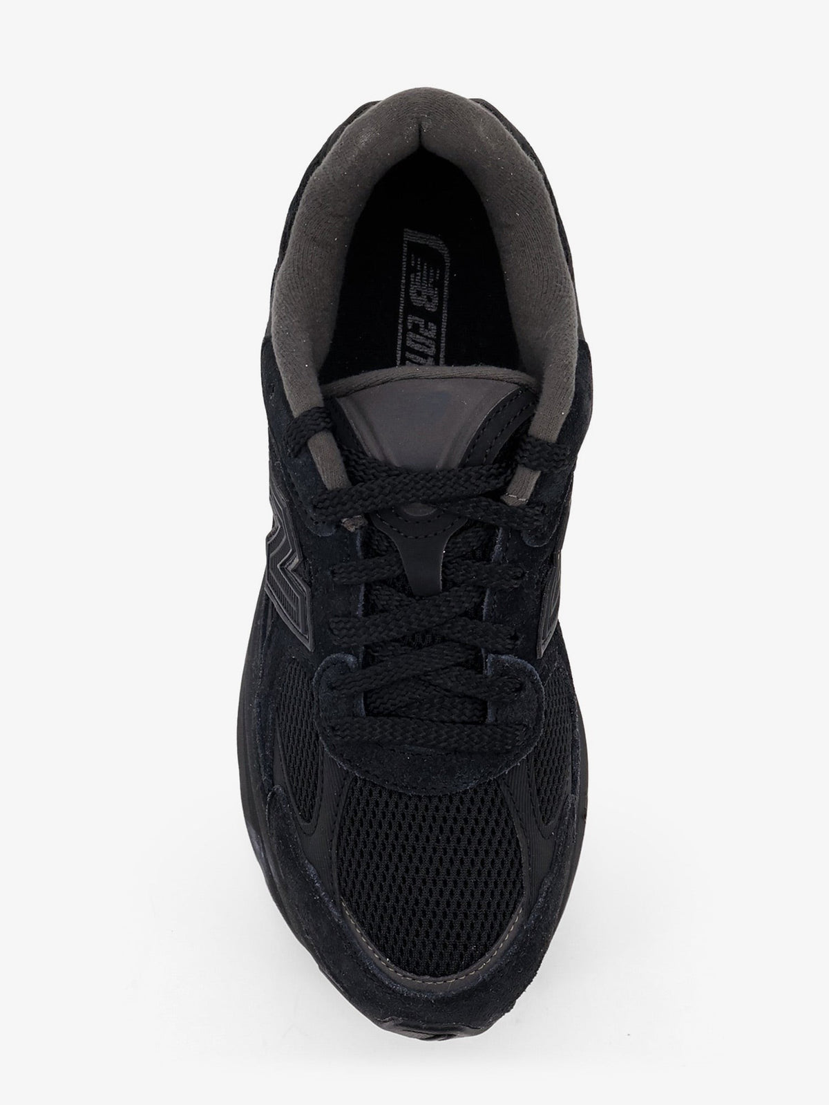 New Balance Men's Sneakers in Mesh and Suede Black