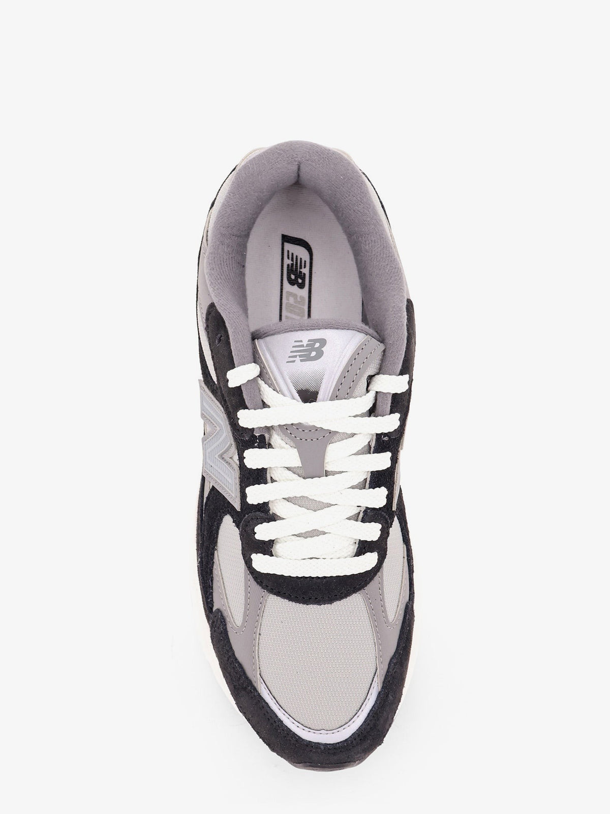 New Balance Men's Suede and Mesh Sneakers Grey, view 5