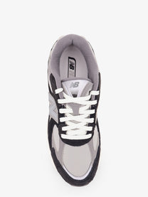 New Balance Men's Suede and Mesh Sneakers Grey, view 5